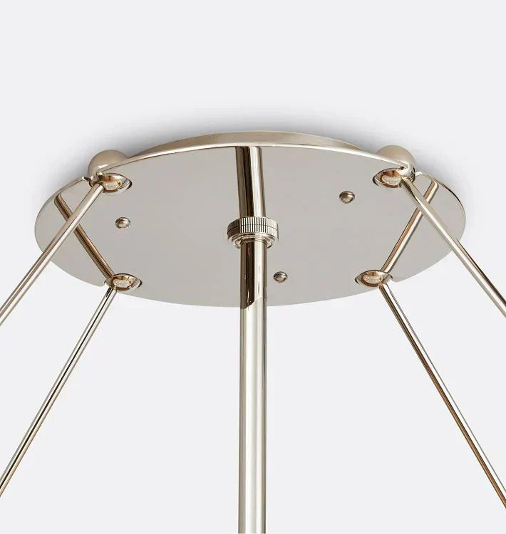 Willamette Glass Round Chandelier 48''-Arialamps