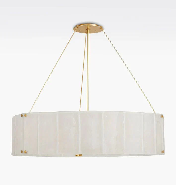 Willamette Glass Round Chandelier 48''-Arialamps