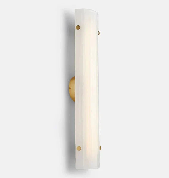 Willamette Glass Wall Sconce 28" - Arialamps